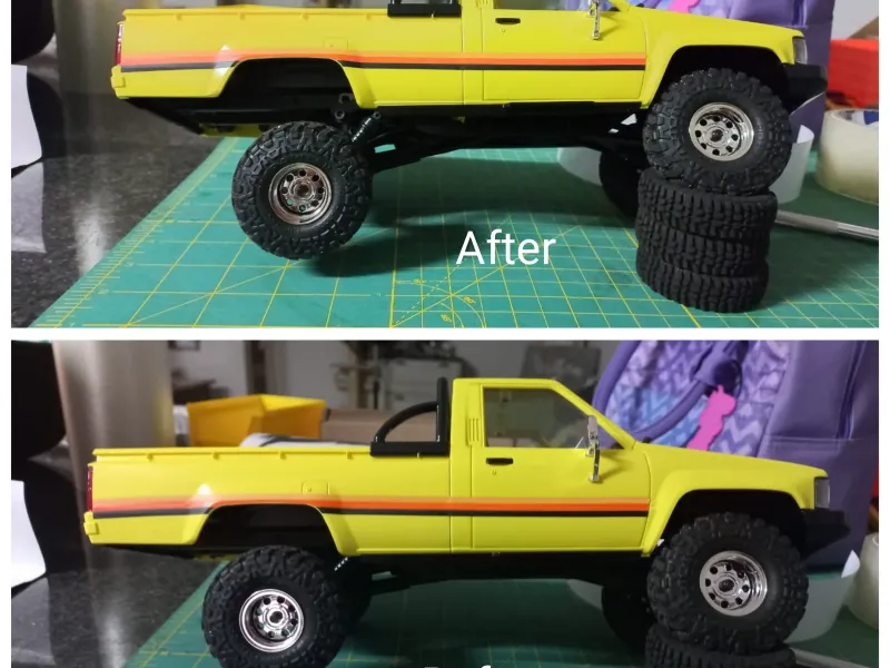 FMS Hilux 1/18 kit de elevación + super flex