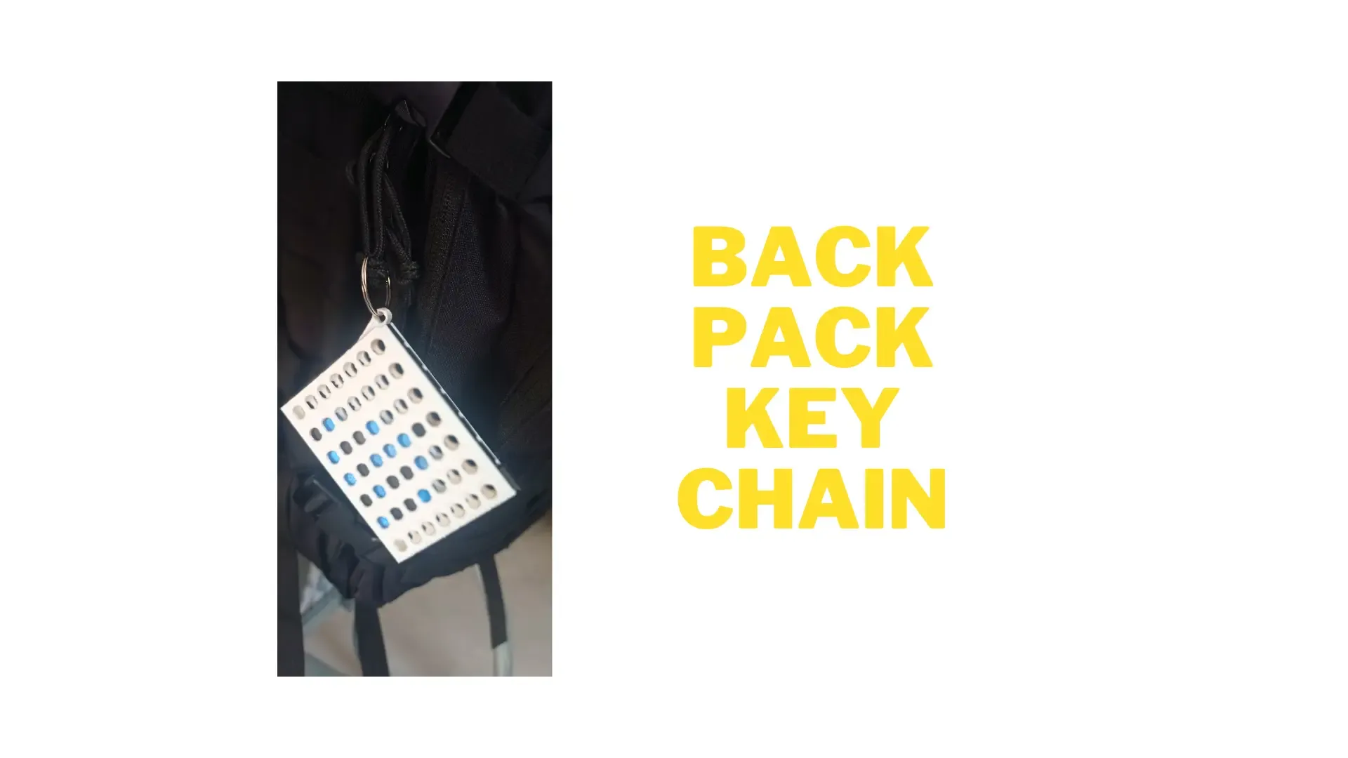 CONNECT 4 KEYRING