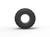 Monster Jam tire 14 Scale 1:25-3