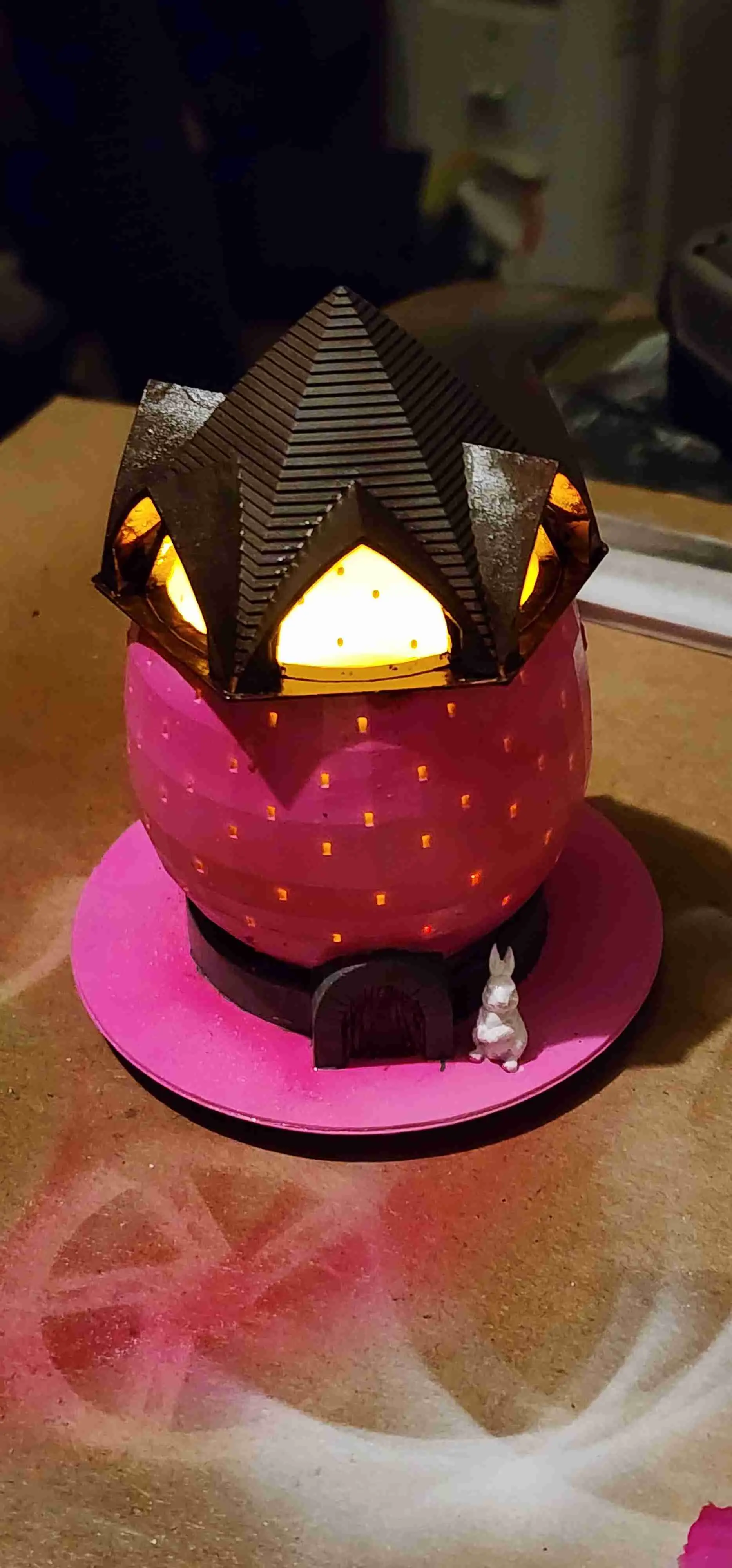 Easter Egg Tea Light Home