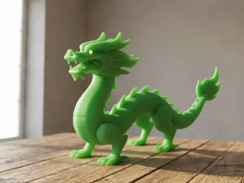 Chinese Dragon Figure