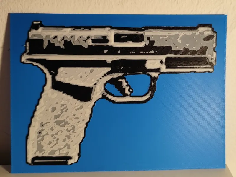 拳銃のピクチャ