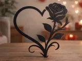 Hearts and roses love-0