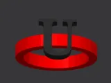 Ring "U" initial-4
