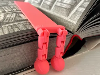Flat Felix Flexi Legs Bookmark 2.0