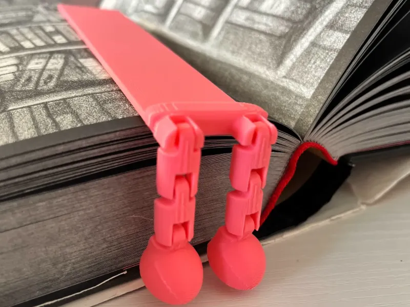 Flat Felix Flexi Legs Bookmark 2.0