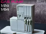 MODERN GAS STATION DIORAMA 1-24 AND 1-64TH SCALE 3D PRINT MO-2