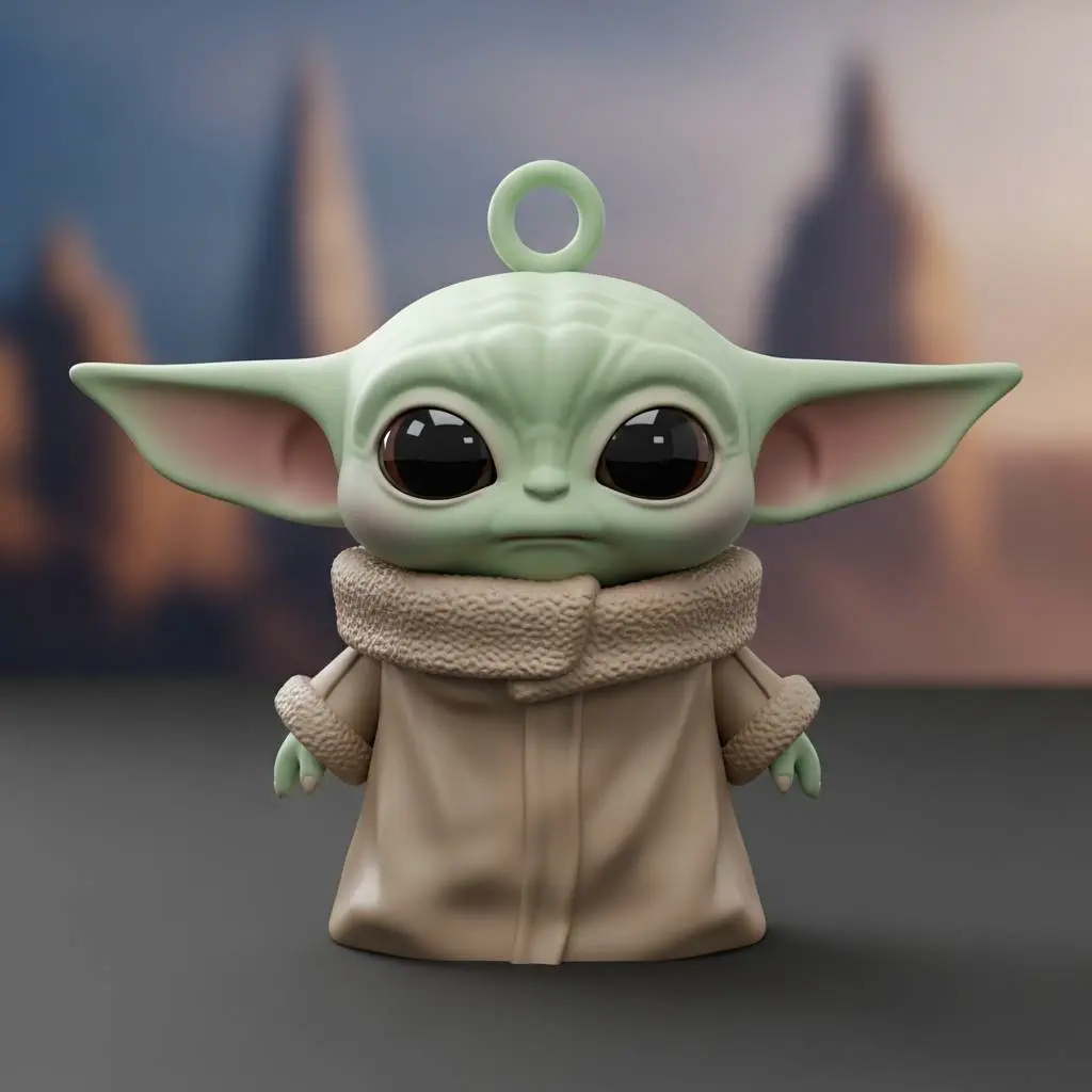 Grogu (Baby Yoda) Keychain