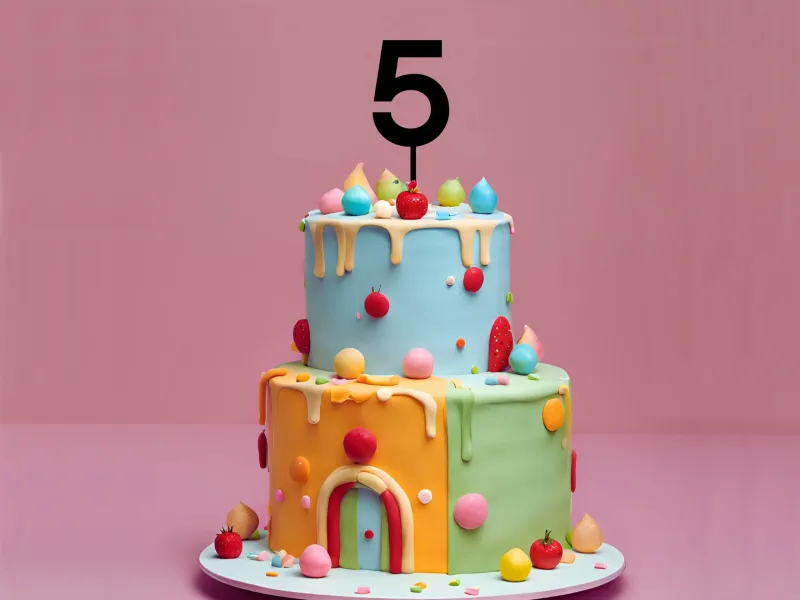 Happy Birthday Topper 5