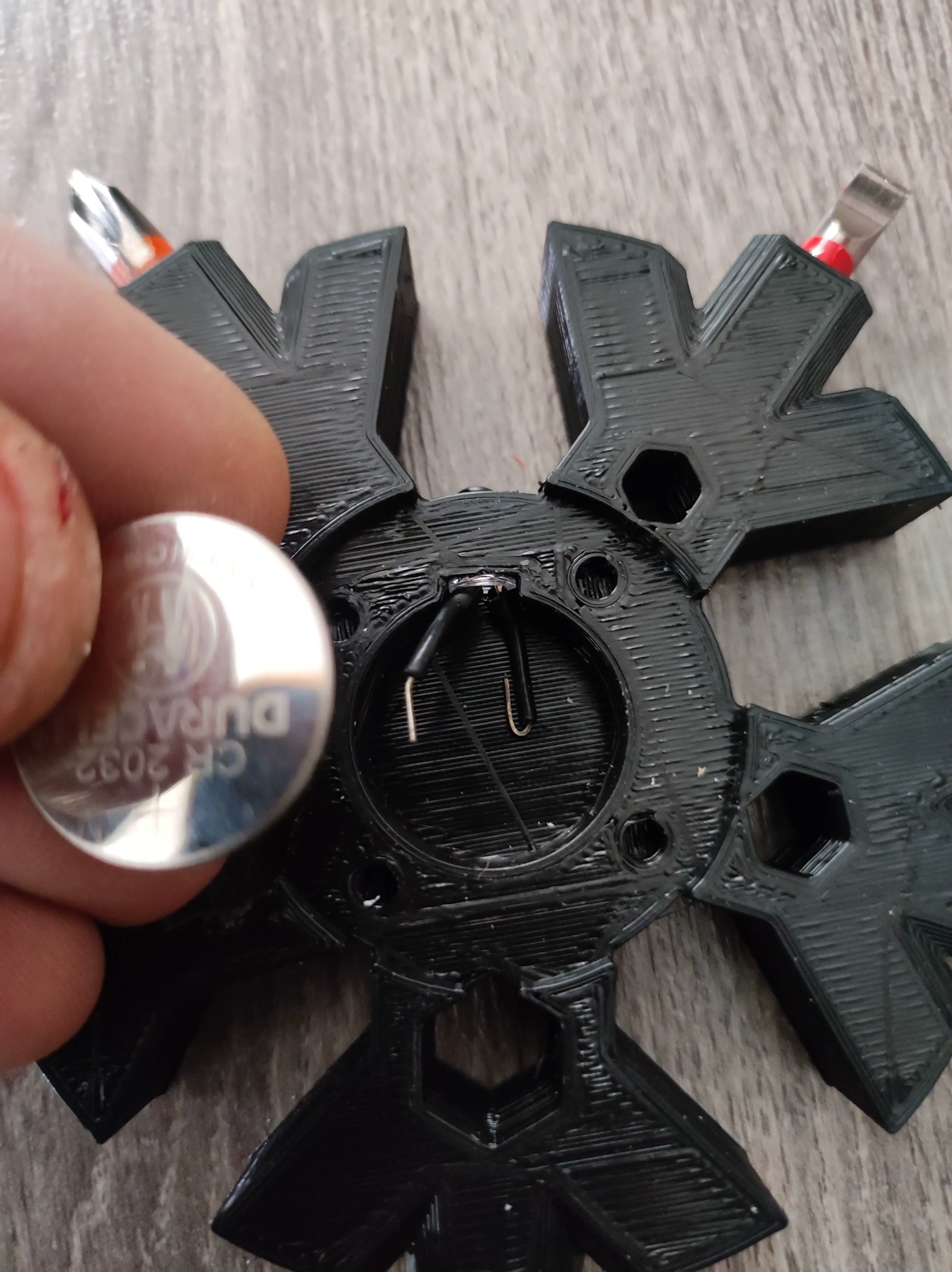 schneeflocke Multitool Bithalter Gadget