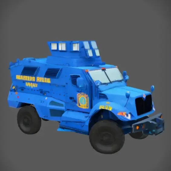 Colombia, South Carolina Police Swat Vehicle