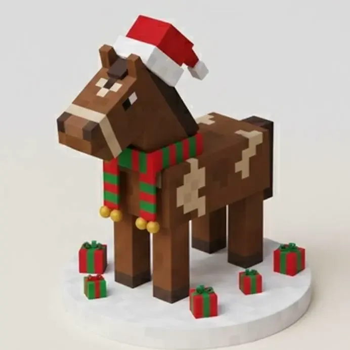 caballo navideño