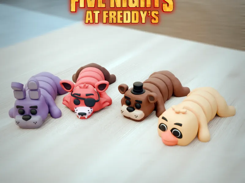 PACK FIVE NIGHTS AT FREDDY'S CHAVEIRO ARTICULADO FUNKO POP