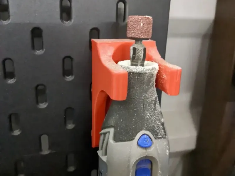 Ikea Lochwand Dremel-Halter