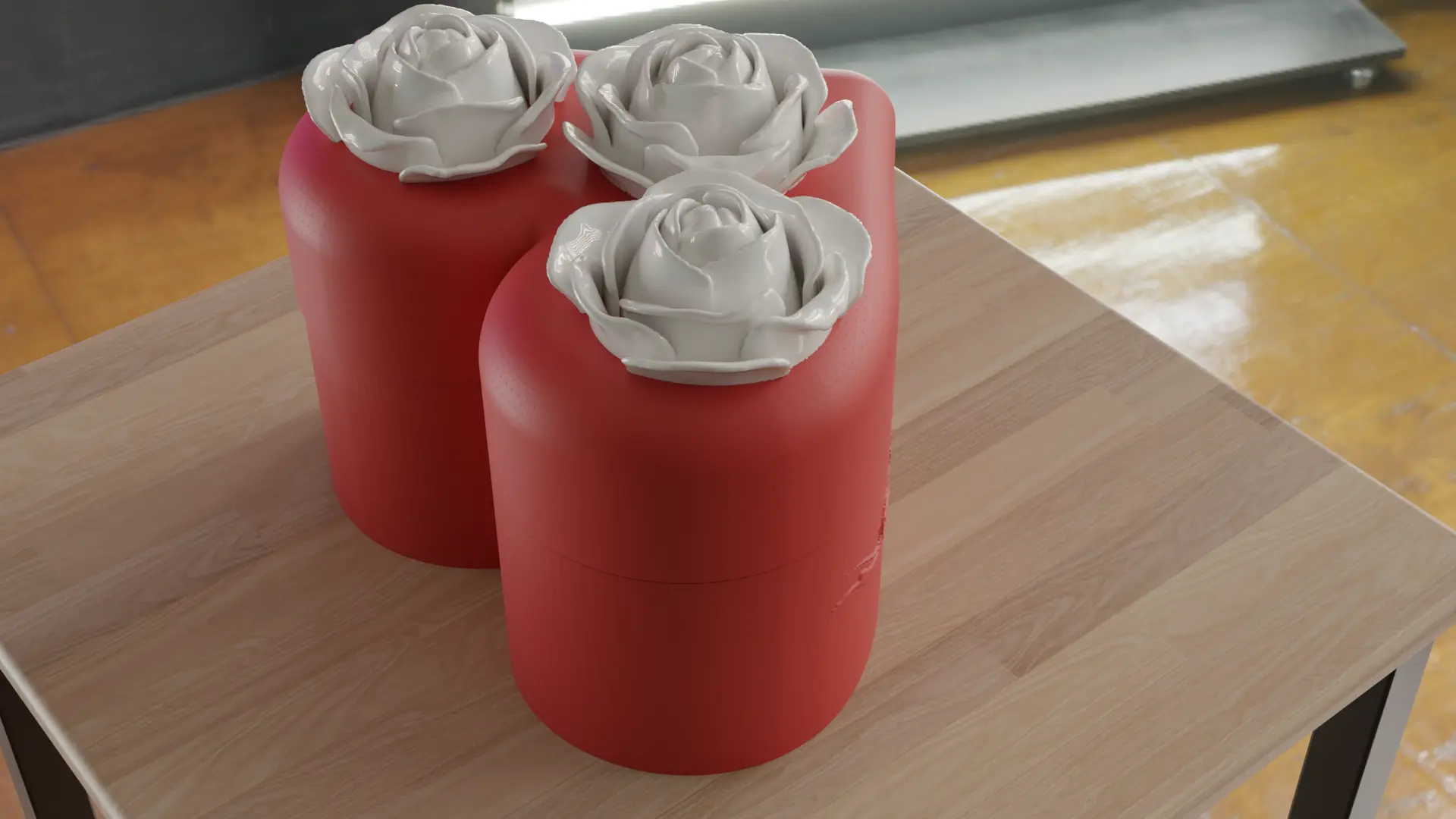 Heart-shaped Rose Box