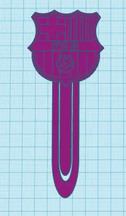 FC Barcelona bookmark