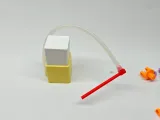 Air-pressed desktop cannon toy-2