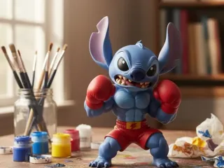 Stitch Boxer – El Experimento del Ring