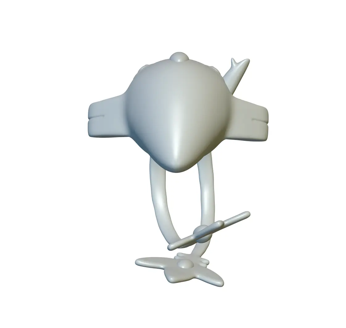 Pokemon Azelf #482 - Ready for 3D Printing!