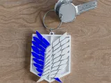 Attack on Titans - multicolor keychains-0
