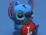 Stitch L Keychain-1