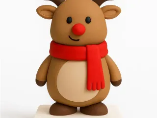 reno de navidad