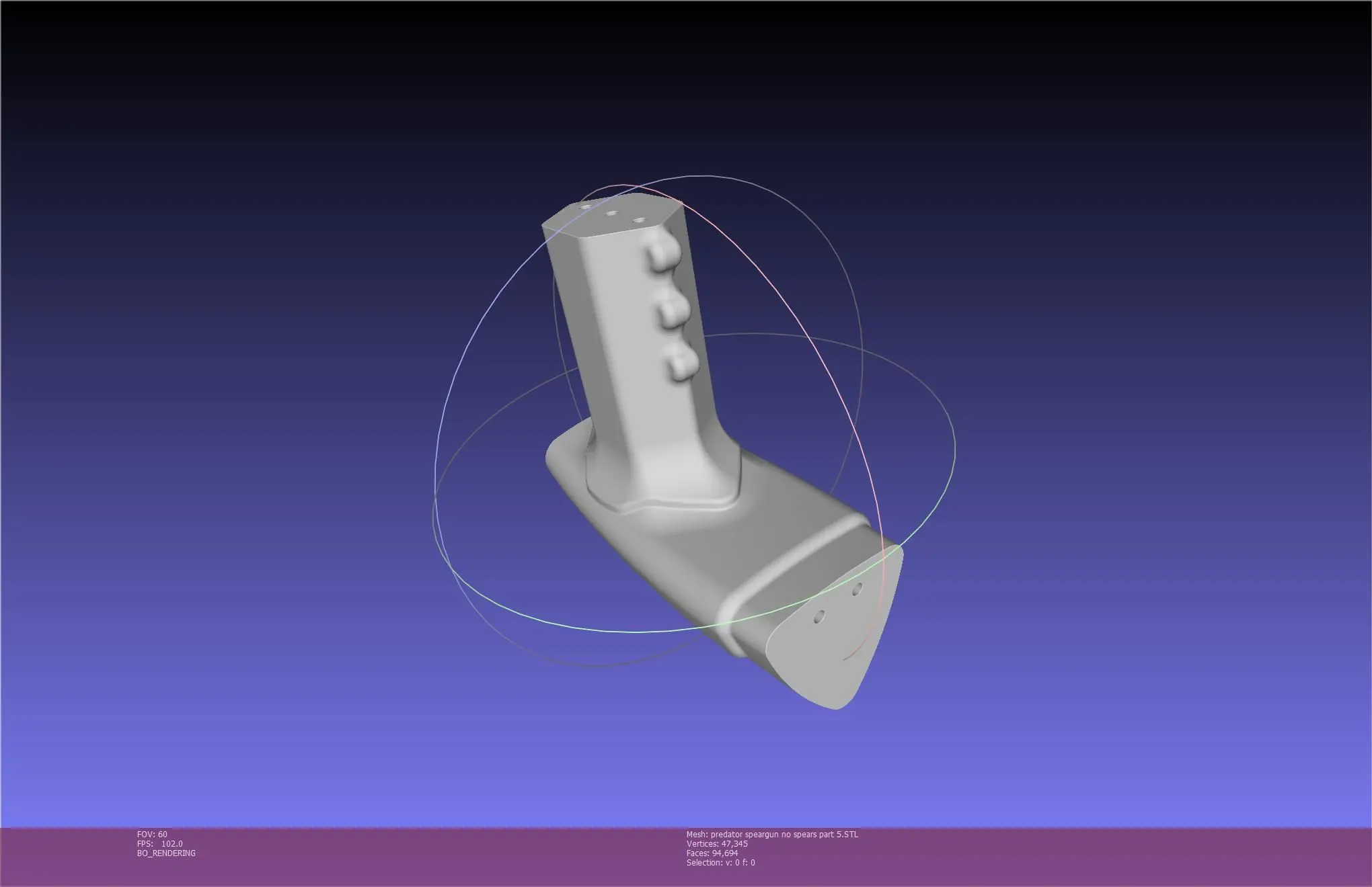 Predator Speargun Replica Printable Assembly