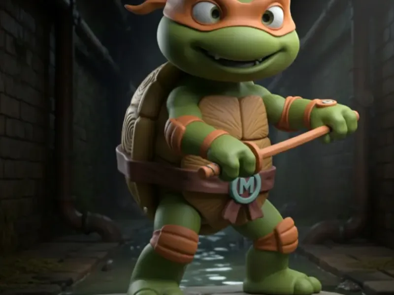 turtle baby miniature 