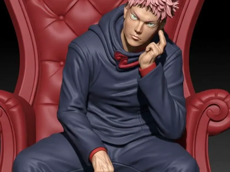 Yuji Itadori - Jujutsu kaisen - STL ready for 3D Printing