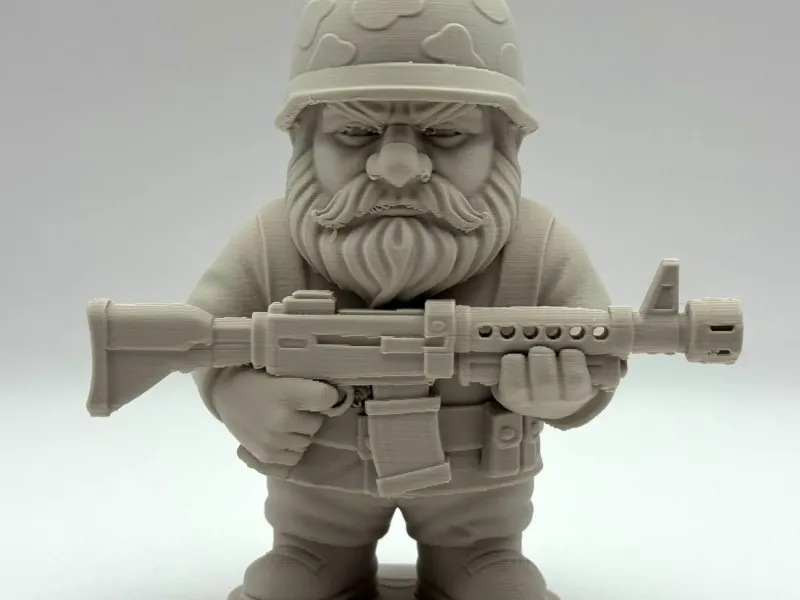 Army Guard Garden Gnome