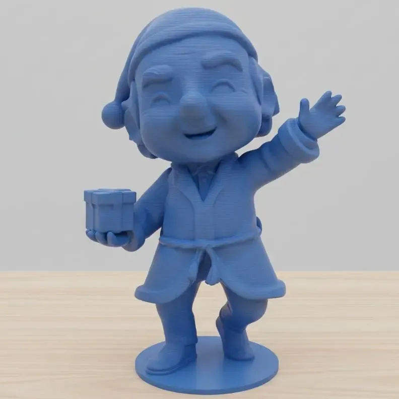 Reformed Scrooge Figure