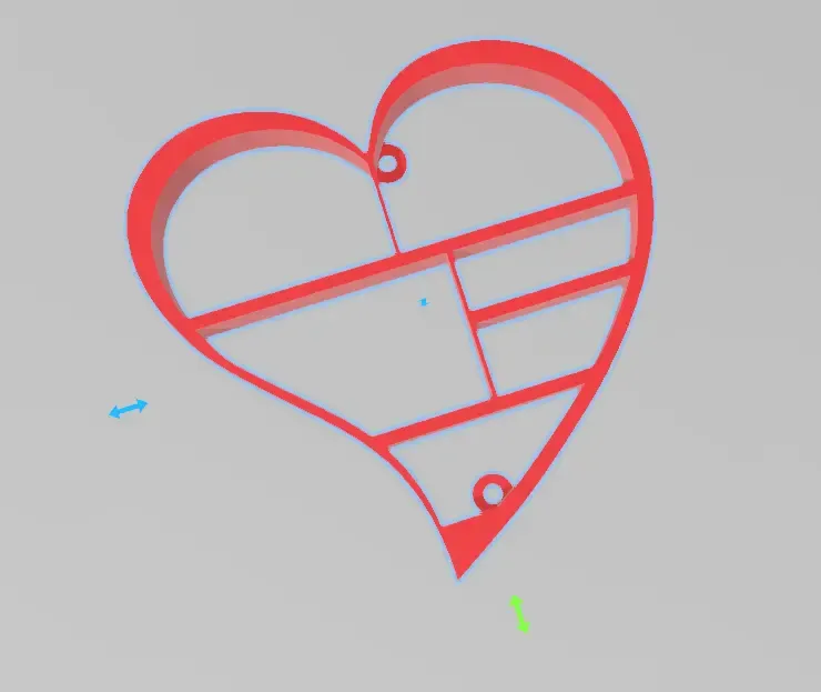 Fancy Heart Shaped Shelf