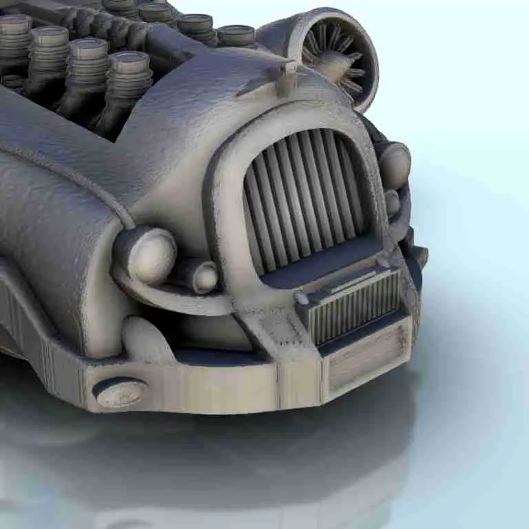 Auto volante SF 25 - fantascienza futuro 40k legione