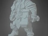 Trzcianka – Runic Dwarf Warrior | Fantasy Miniature STL-3