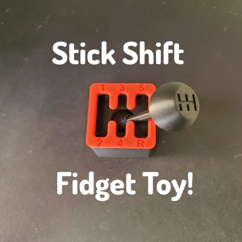 Home page module: Stick Shift Fidget Toy