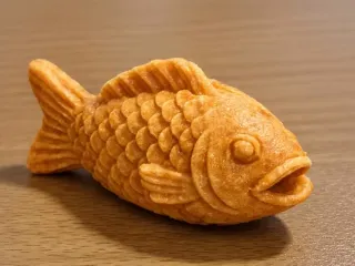 ふっくらとした鯛焼き