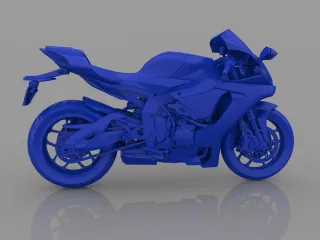 YAMAHA YZF - R1 3D MODEL CUSTOM READY PRINTING STL FILE