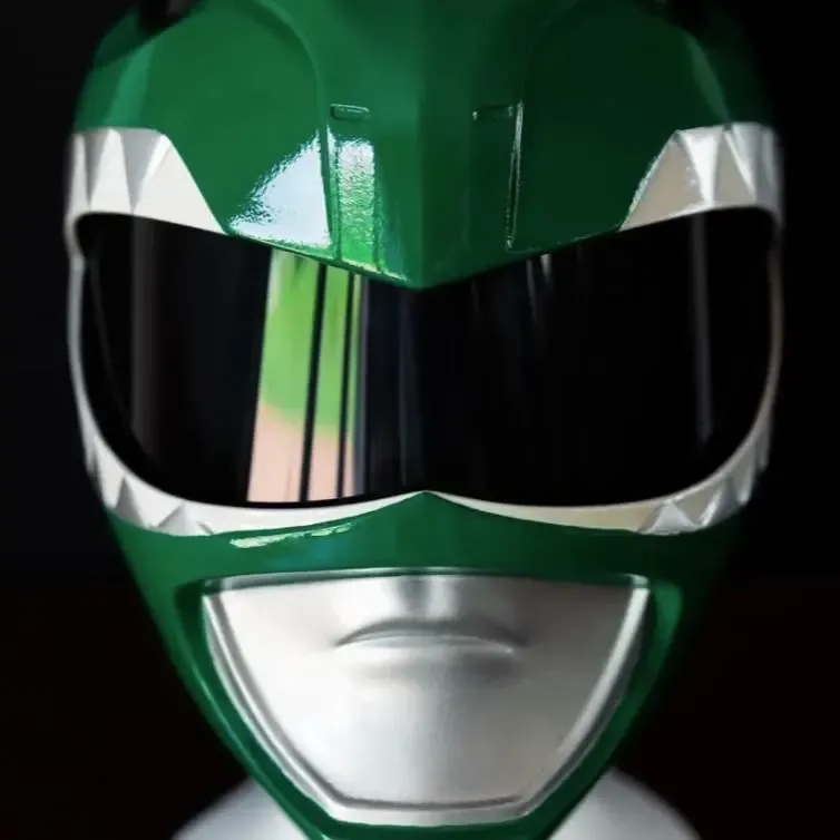 Green Power Ranger Helmet
