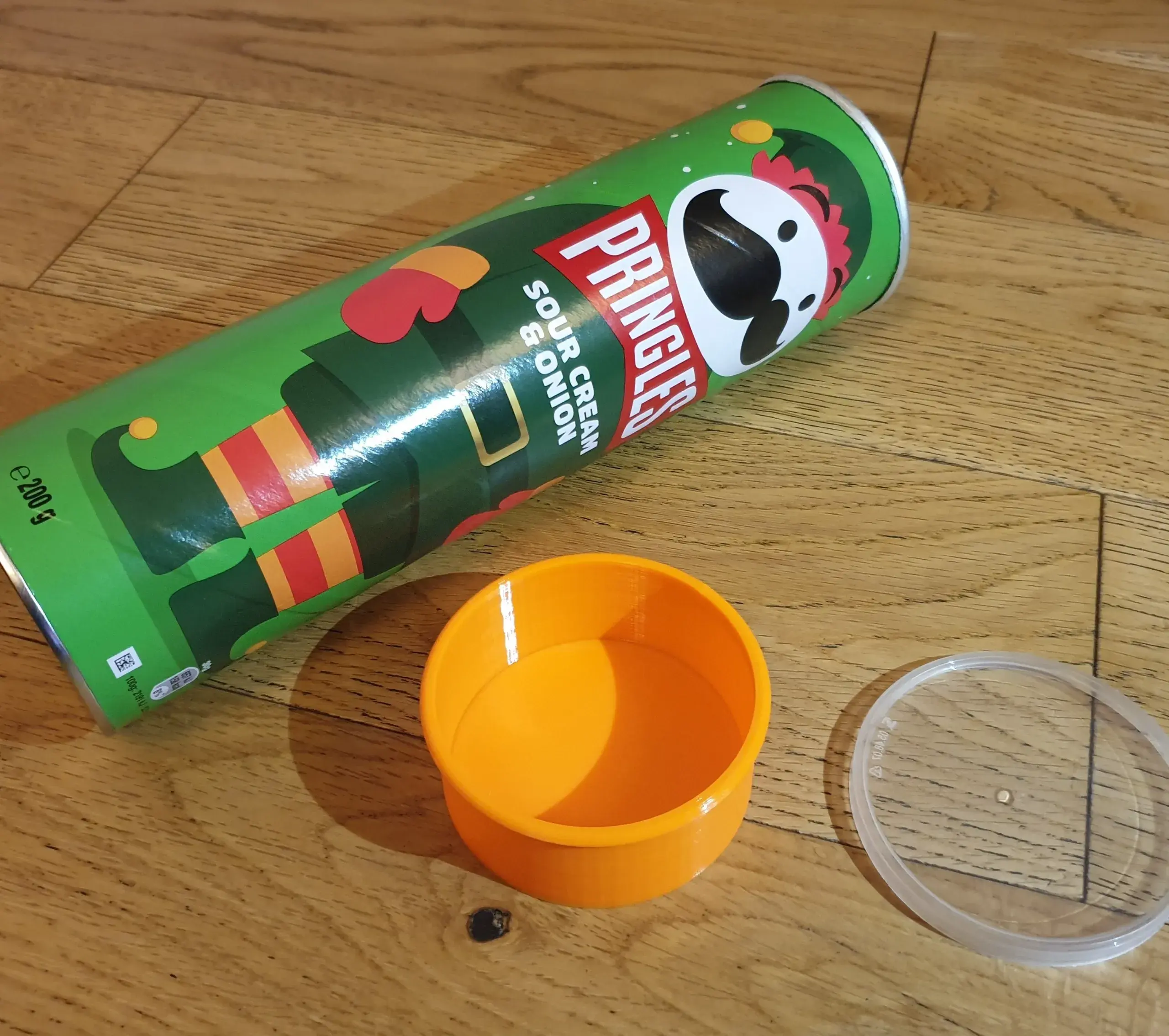 Easy Print Pringles Bisto Lid Upcycle Storage Container Pots