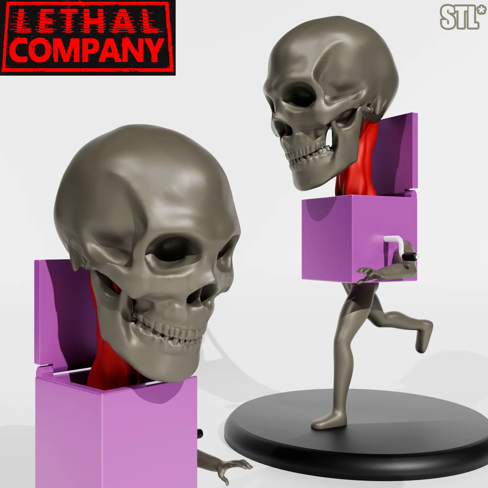 JESTER FROM LETHAL COMPANY - 3D PRINTABLE MODEL | FAN ART