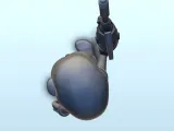 Alien soldier with laser gun (1) (+ pre-supported version &-5