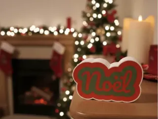 Décoration lumineuse noël