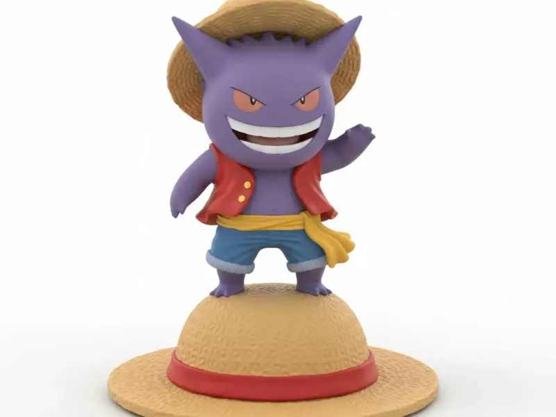 gengar&luffy