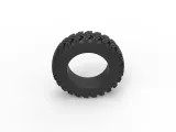 Offroad tire 76 Scale 1:25-5