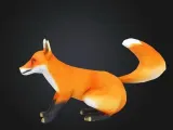 Low-Poly Fox-2
