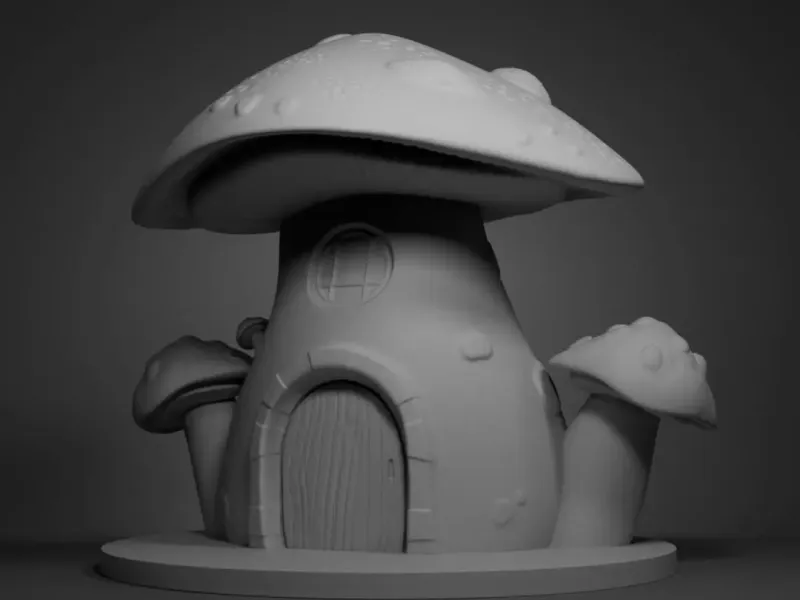 mushroom house