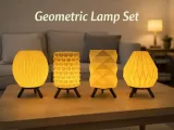 Geometrische Lampenset-2