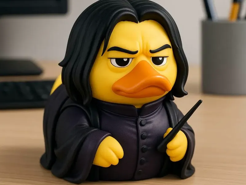 Rubber Duck - Severus Snape - Harry Potter - 3D print