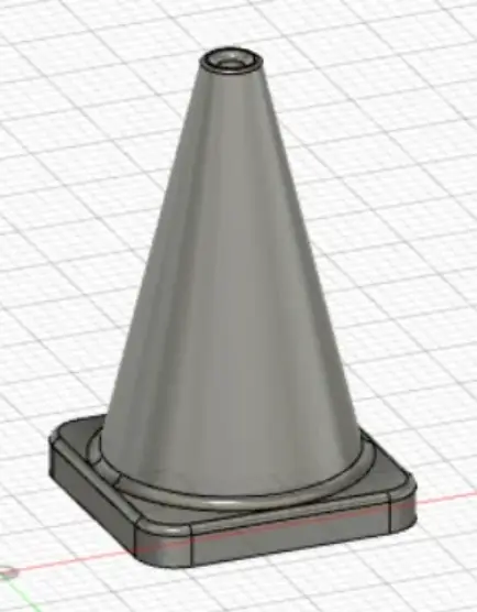 1/18 Traffic cone / Cone de circulation