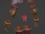 Five Drakengard 3 armor for cosplay-3